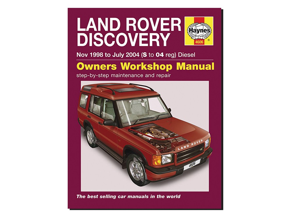 DA4493 - HAYNES MANUAL - DISCOVERY 98 - 04 - Land Rover Parts