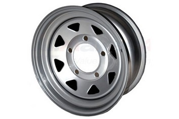 GRW002 - STEEL WHEEL - 8 SPOKE - SILVER