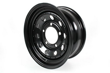 GRW006 - STEEL WHEEL - MODULAR - BLACK