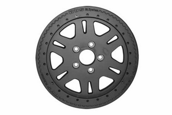 TF106 - TF RVS BEADLOCK WHEEL - MATT BLACK - D2